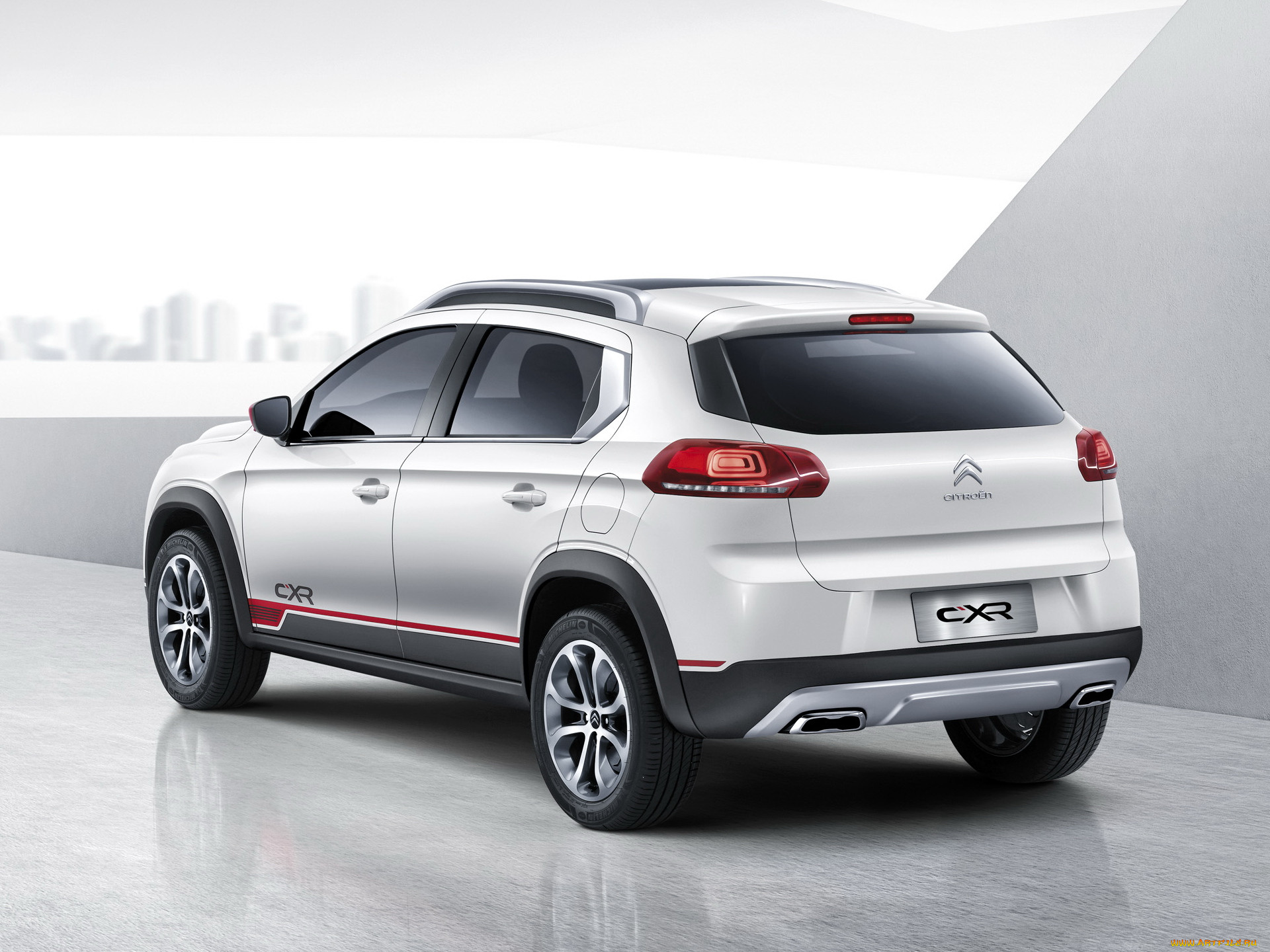 , citroen, 2014, concept, c-xr, citron, 